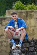 Afbeelding in Gallery-weergave laden, Sock My Blue Flowers