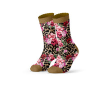 Afbeelding in Gallery-weergave laden, Sock My Leopard Flowers