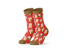 Afbeelding in Gallery-weergave laden, Sock My Lucky Cat