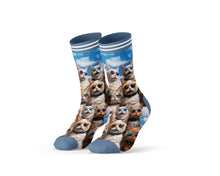 Afbeelding in Gallery-weergave laden, 3-pack Sock My Sunglass Cat
