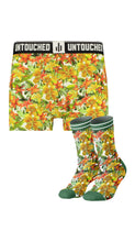Afbeelding in Gallery-weergave laden, Tropical Flower Boxer + Sokken Giftbox