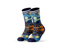 Afbeelding in Gallery-weergave laden, 3-pack Sock My Van Gogh Starry Night