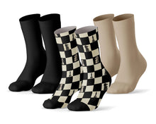 Afbeelding in Gallery-weergave laden, 3-pack Sock My Chess