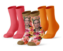 Afbeelding in Gallery-weergave laden, 3-pack Sock My Frida Kahlo