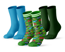 Afbeelding in Gallery-weergave laden, 3-pack Sock My Lawn Mower