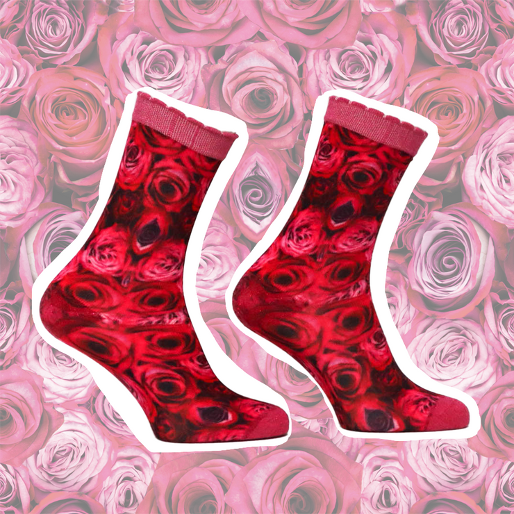 Sock My Pink Roses