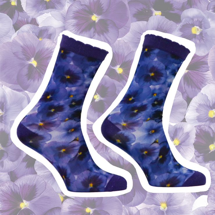 Sock My Viola Flower